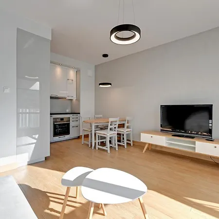 Holiday Apartment Near The Sea - Free Private Parking Danzica Esterno foto
